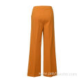 Ladies Scuba Crepe pants fack pockets wide legs